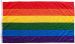 21x18in 53x45cm Rainbow flag (woven MoD fabric)